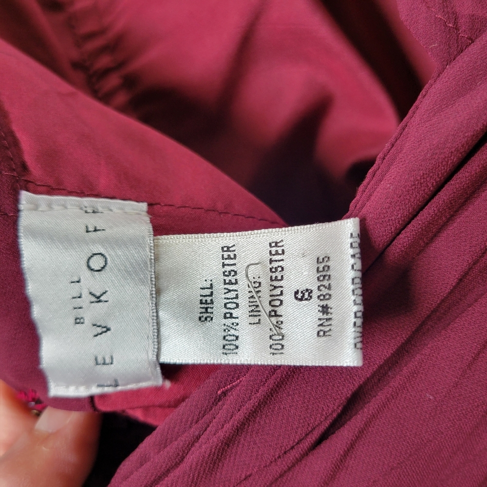 Bill levkoff Marron size 8 bridesmaid dress